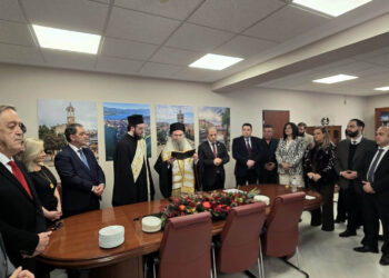 Η κοπή πίτας της Περιφέρειας Δυτικής Μακεδονίας – Αμανατίδης: «Όσα πρέπει να γίνουν για τον τόπο, μας ενώνουν» (Βίντεο & Φωτογραφίες)