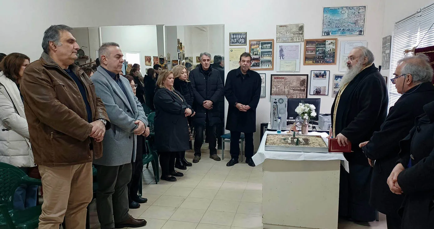 Σε ζεστό κλίμα η εκδήλωση κοπής βασιλόπιτας του Συλλόγου Πενταβρύσου «Ο Διγενής»