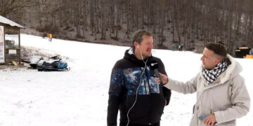 Λευκό και εντυπωσιακό τοπίο στο Πισοδέρι της Φλώρινας