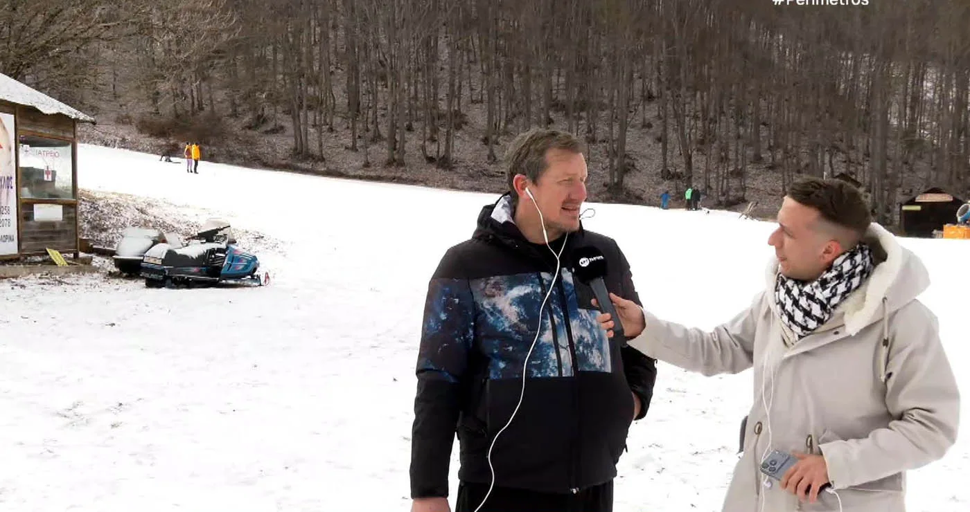 Λευκό και εντυπωσιακό τοπίο στο Πισοδέρι της Φλώρινας