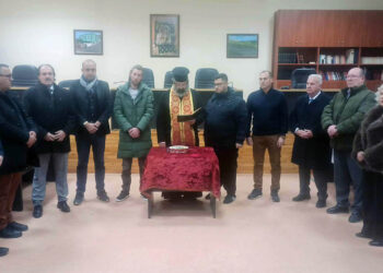 Σε εορταστικό κλίμα η κοπή της βασιλόπιτας στην Κοινότητα Αετού