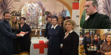 Με θετικό   απολογισμό  των πεπραγμένων και  Ερυθροσταυρικά  μηνύματα, η λιτή εκδήλωση κοπής της Βασιλόπιτας του Π.Τ. του Ελληνικού Ερυθρού Σταυρού Πτολεμαΐδας