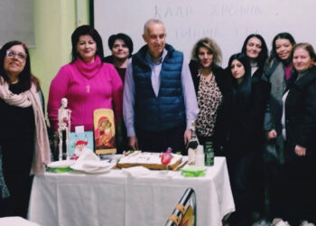 Το  Τμήμα Νοσηλευτικής του 3ου ΕΠΑΛ Πτολεμαΐδας, έκοψε την παραδοσιακή Βασιλόπιτα! (της Κούλας Πουλασιχίδου)