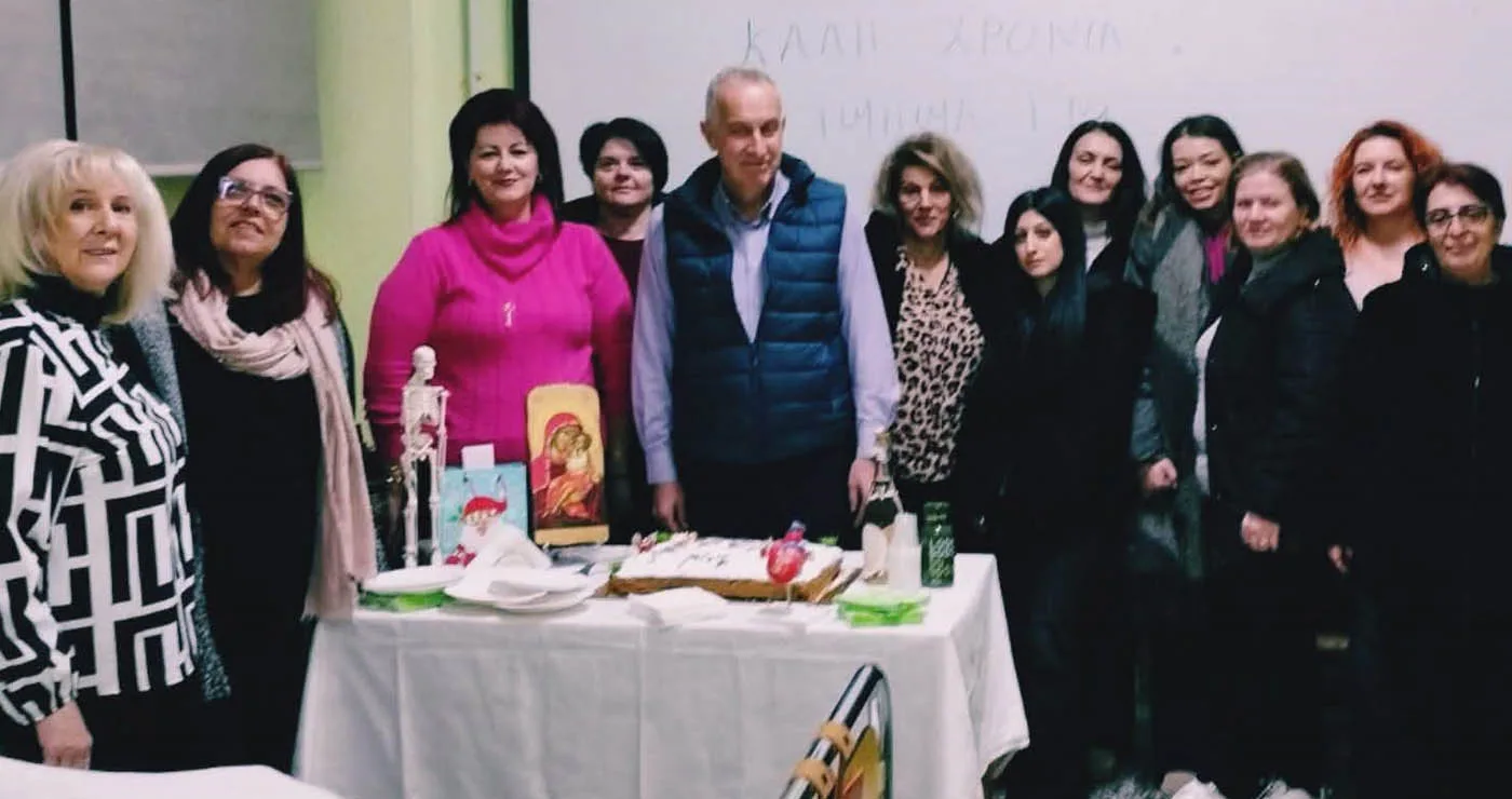 Το  Τμήμα Νοσηλευτικής του 3ου ΕΠΑΛ Πτολεμαΐδας, έκοψε την παραδοσιακή Βασιλόπιτα! (της Κούλας Πουλασιχίδου)