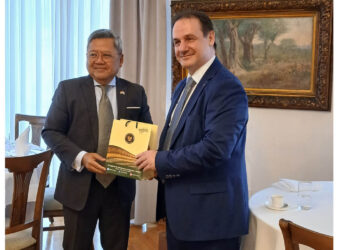 Επίσημη συνάντηση της διοίκησης της RGCC με τον Πρέσβη της Ινδονησίας στην Αθήνα