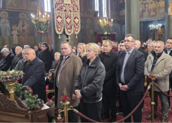 Θεοφάνεια με τους συγχωριανούς της έκανε η Αλεξάνδρα Σδούκου στους Μαυραναίους Γρεβενών