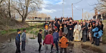 Εορτάστηκαν τα Θεοφάνεια στη Σιταριά Φλώρινας (Βίντεο)