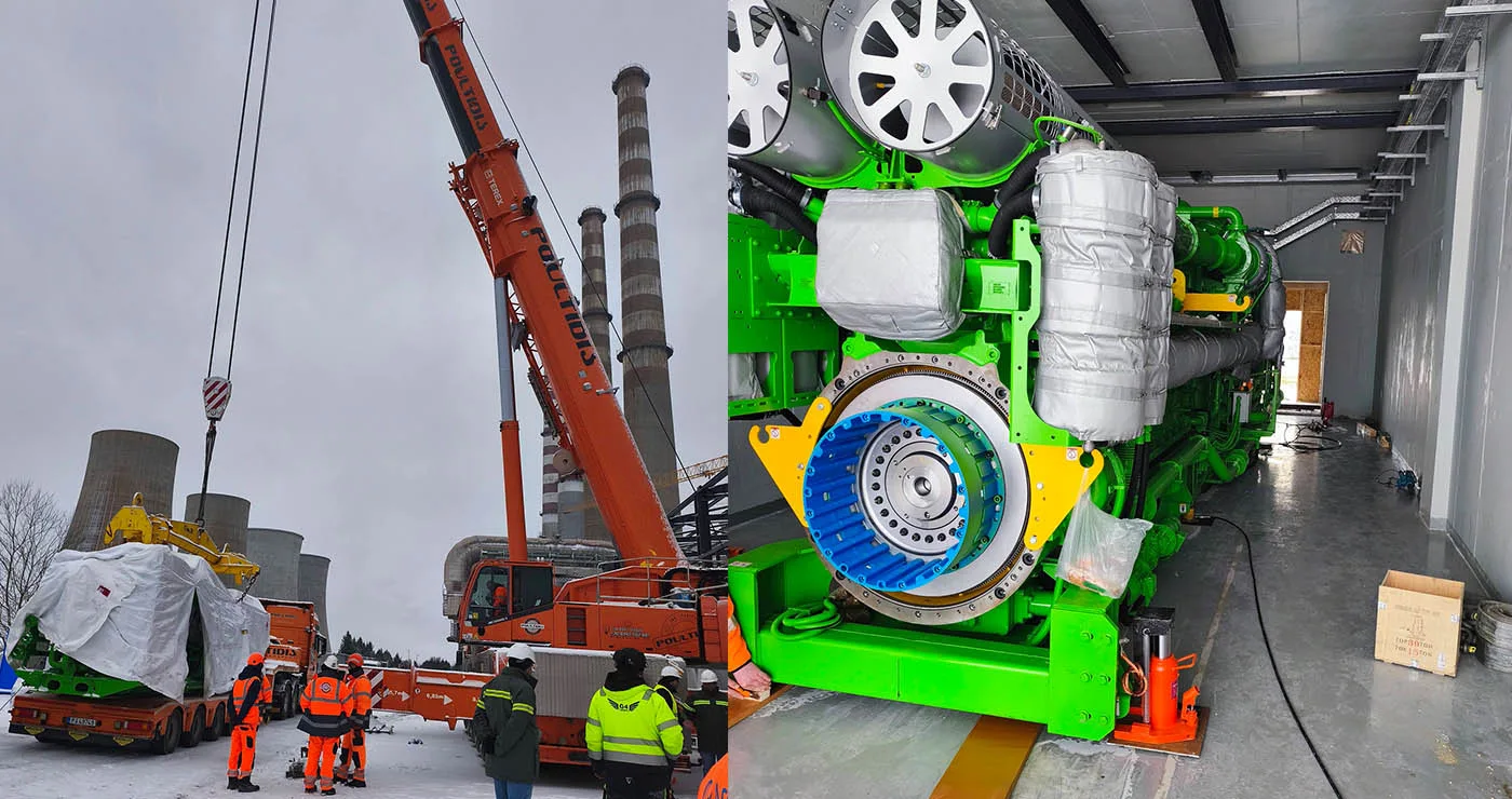 Στο εργοτάξιο της Καρδιάς η πρώτη μηχανή της ΣΗΘΥΑ – Επιταχύνει η ΔΕΗ για την τηλεθέρμανση (Φωτογραφίες)