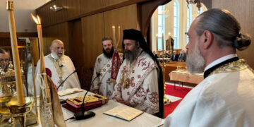 Ο Μητροπολίτης Φλωρίνης, Πρεσπών και Εορδαίας Ειρηναίος στην Ενορία του Αγίου Σπυρίδωνος Σίδνεϊ (Φωτογραφίες)