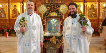 Σε κλίμα έντονης κατάνυξης , γιορτάστηκαν τα Άγια Θεοφάνεια στον Ιερό Ναό Αγίου Στεφάνου και Οσίας Παρασκευής Πτολεμαΐδας! (ρεπορτάζ της Κούλας Πουλασιχίδου)