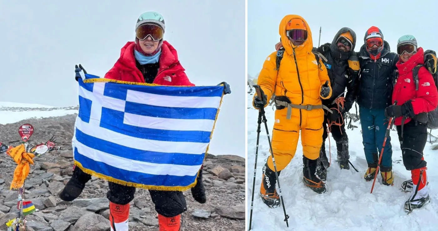 Η Κική Τσακαλδήμη τα κατάφερε: κατέκτησε την κορυφή του Ακονκάγκουα – Το θερμό ευχαριστώ στον Γρηγόρη Δημητριάδη