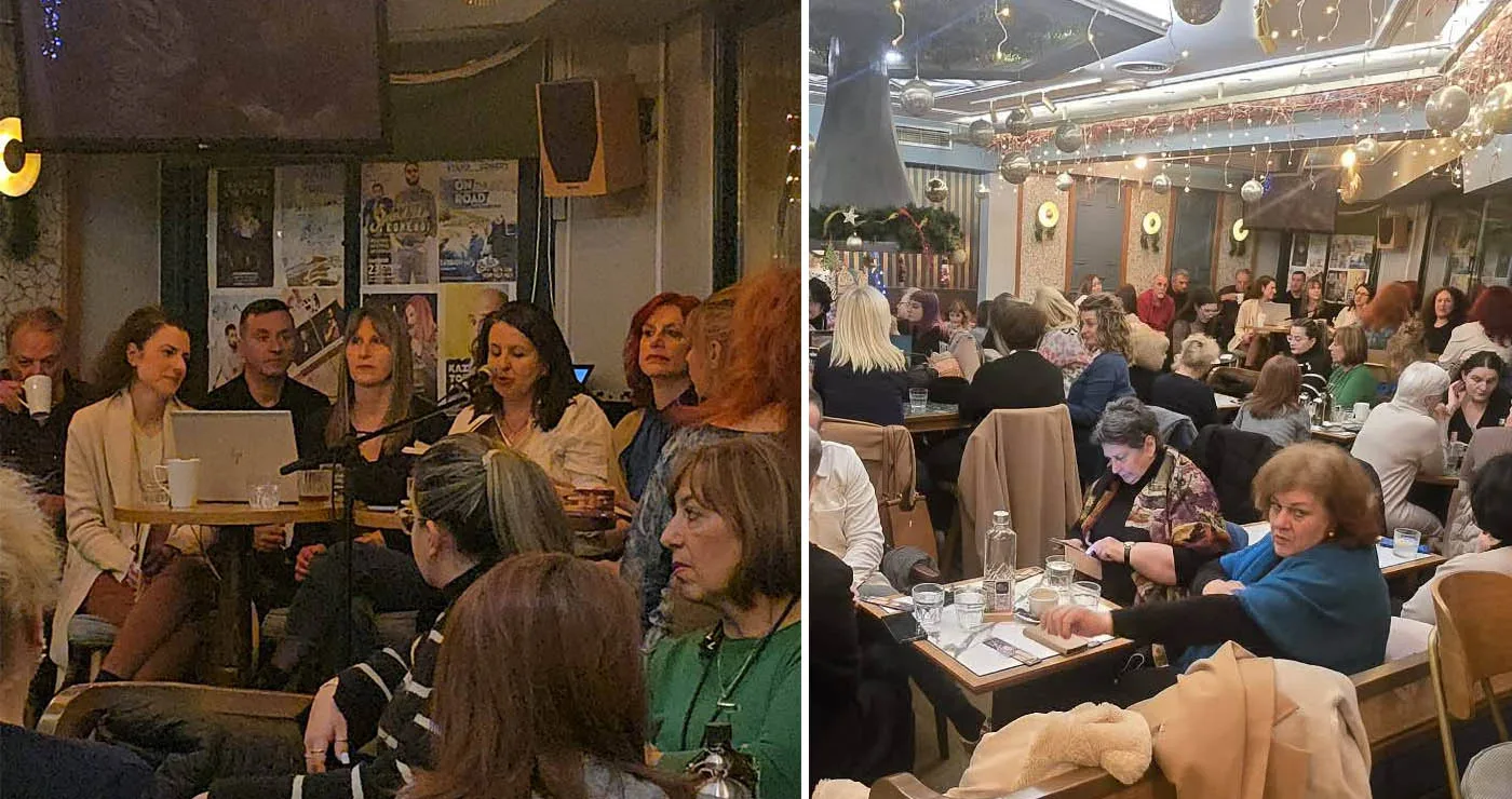 Μεγάλη συμμετοχή στην παρουσίαση του βιβλίου «Η υπηρέτρια» από το Βόρειο Πεδίο