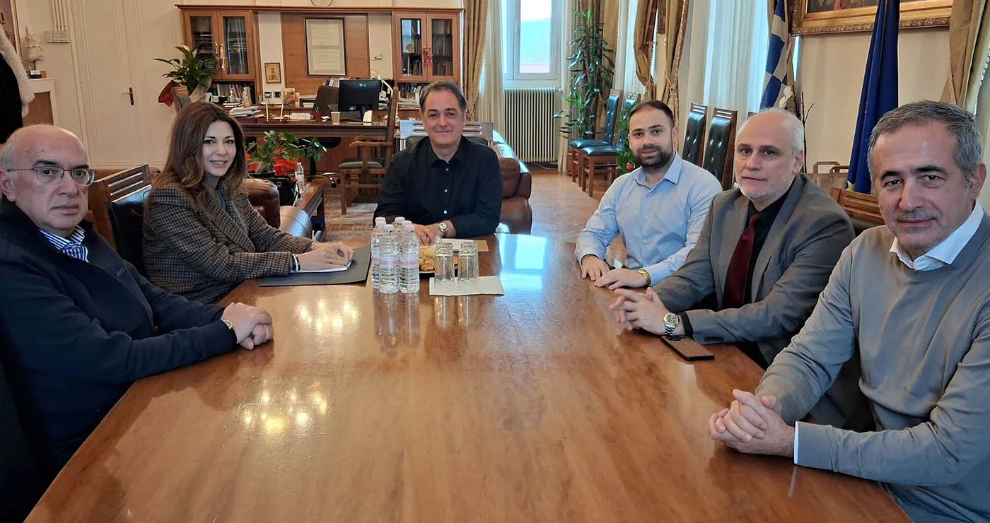 Στο Δημαρχείο Κοζάνης η Σ. Ζαχαράκη – Τι συζητήθηκε στη συνάντηση με Κοκκαλιάρη