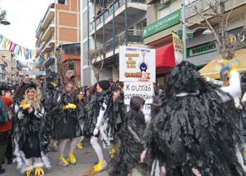 Σάτιρα ΟΠΕΚΕΠΕ στην παρέλαση της Κοζάνης – Ντύθηκαν… στρουθοκάμηλοι