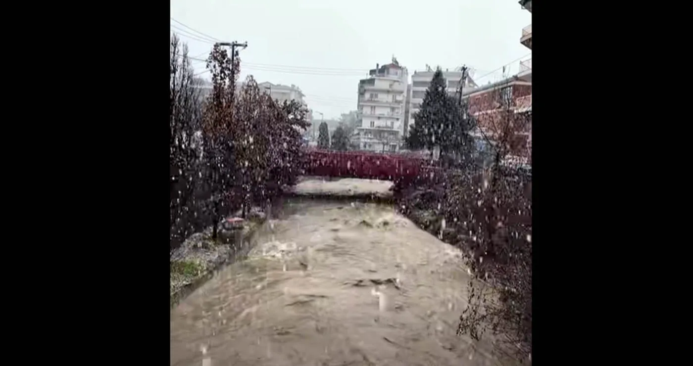 Έδειξε τα «δόντια» του ο Φλεβάρης στα Γρεβενά (Βίντεο)