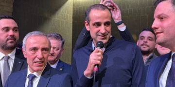 Ο Γρηγόρης Δημητριάδης στην κοπή πίτας της ΝΔ Θεσσαλονίκης (video & photos)