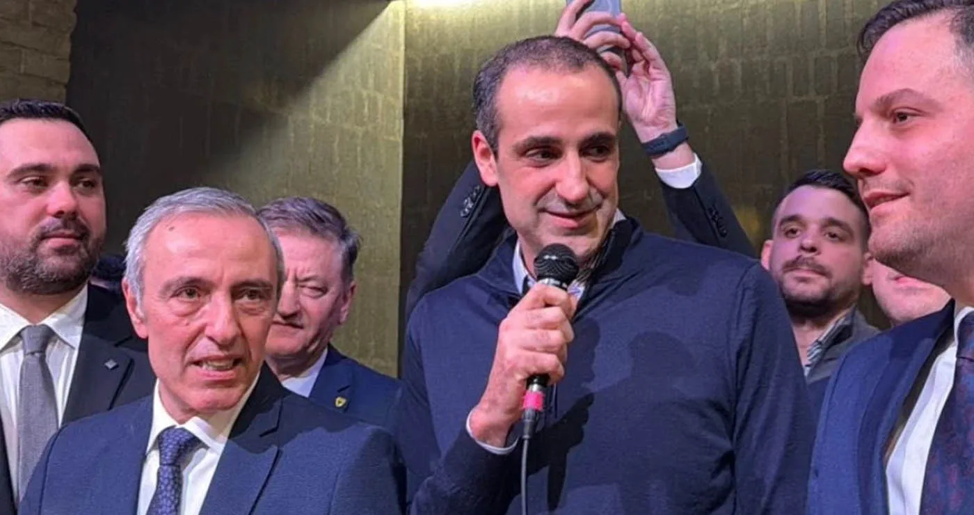 Ο Γρηγόρης Δημητριάδης στην κοπή πίτας της ΝΔ Θεσσαλονίκης (video & photos)