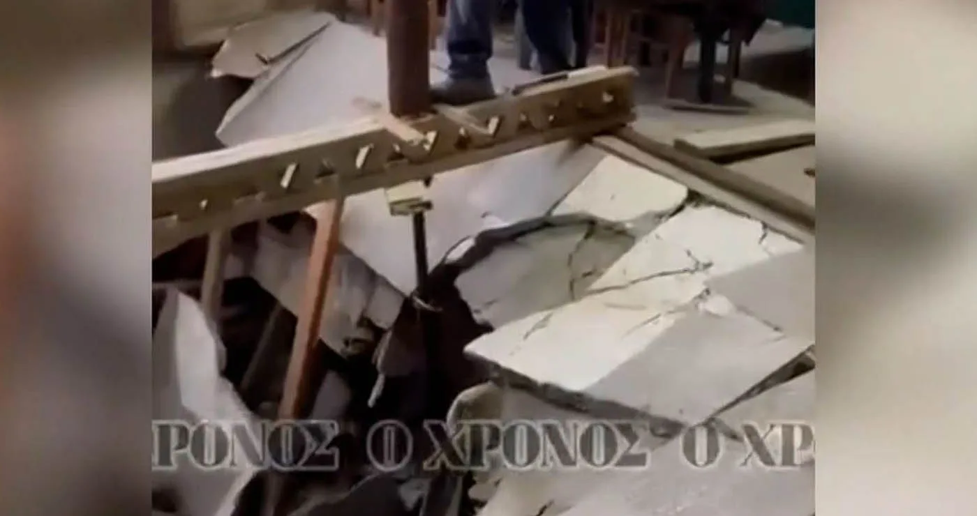 Ροδόπη: Κατέρρευσε πάτωμα ταβέρνας – Οκτώ άτομα στο νοσοκομείο