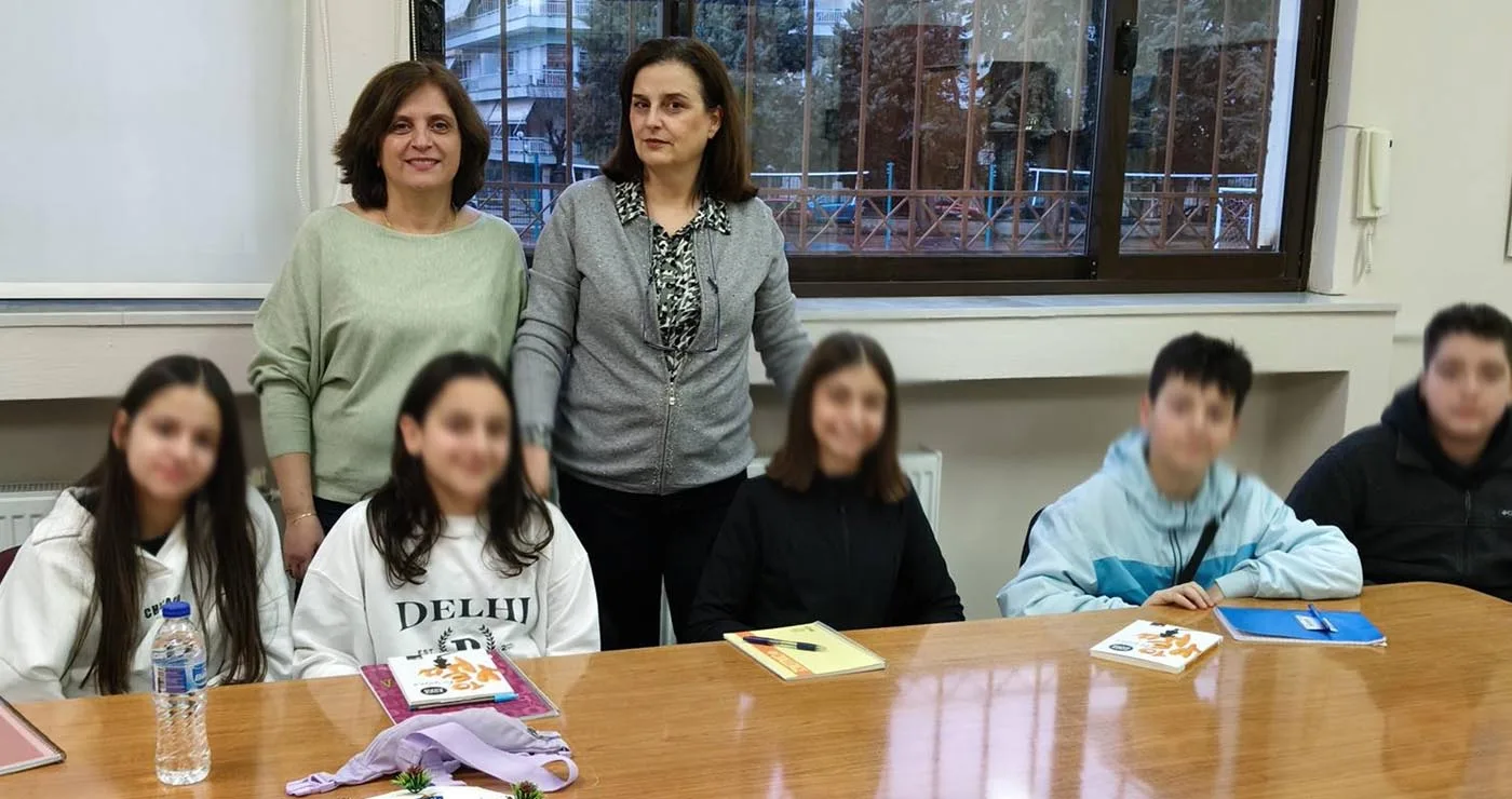 Μαθητές του 2ου Γυμνασίου Πτολεμαΐδας ένωσαν βιβλία και δημιουργική γραφή