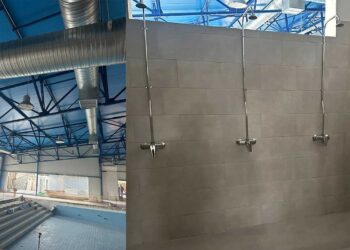 Πρόοδος εργασιών στο Κολυμβητήριο Κοζάνης (φωτογραφίες)