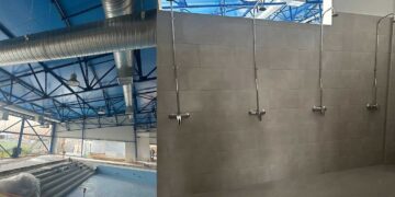 Πρόοδος εργασιών στο Κολυμβητήριο Κοζάνης (φωτογραφίες)