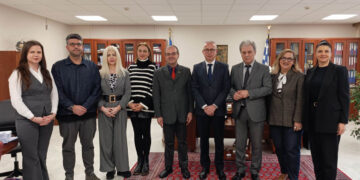 Διασυνοριακή συνεργασία στο επίκεντρο συνάντησης Αμανατίδη με Δήμαρχο Κορυτσάς