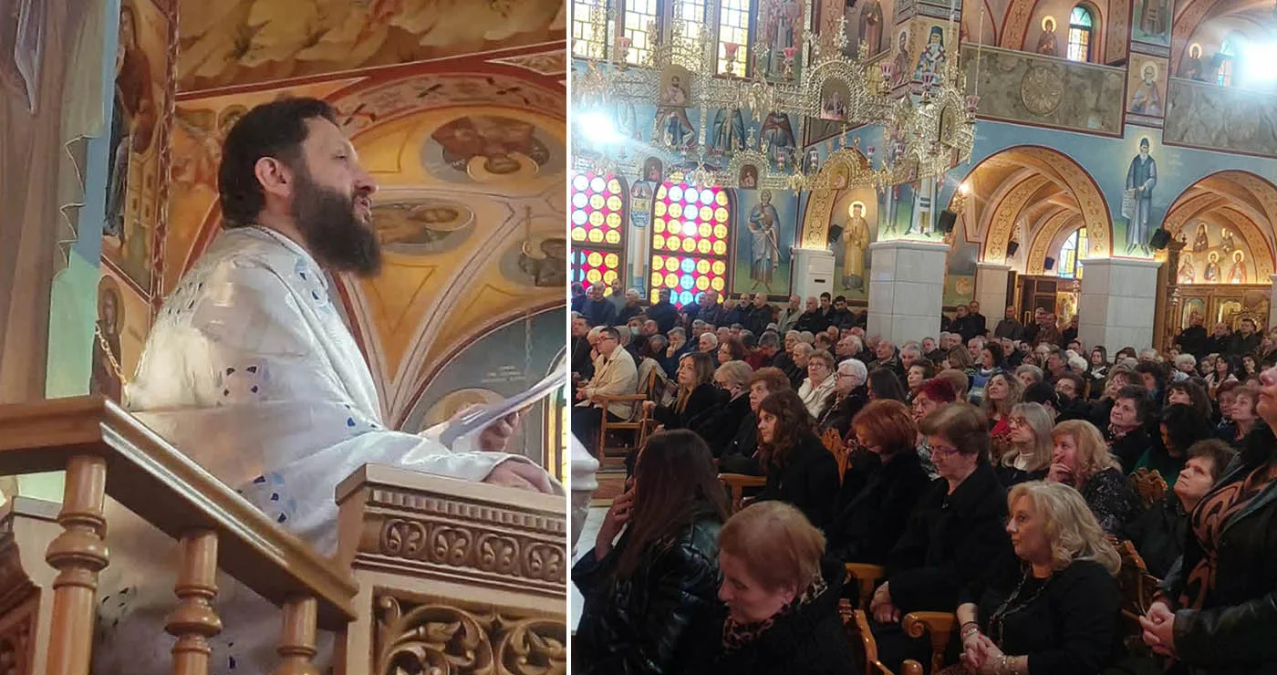 Κυριακή Τελώνου και Φαρισαίου στον Ιερό Ναό Αγίου Στεφάνου Πτολεμαΐδας! (ρεπορτάζ της Κούλας Πουλασιχίδου)