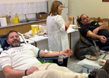 Επιτυχημένη εθελοντική αιμοδοσία στον Περδίκκα