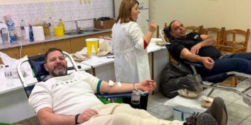 Επιτυχημένη εθελοντική αιμοδοσία στον Περδίκκα