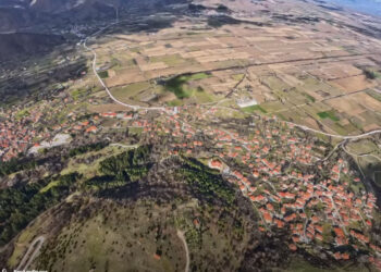 Από ψηλά η Αναρράχη Εορδαίας σε εντυπωσιακό βίντεο από drone