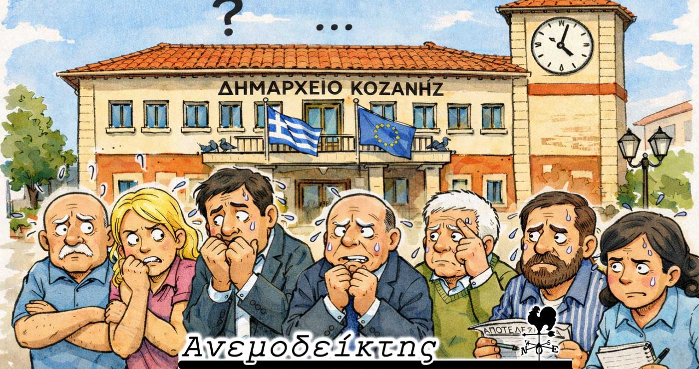 Αδειάζει η… κλεψύδρα για την επιλογή νέων Αντιδημάρχων Κοζάνης! – Ο ΑΝΕΜΟΔΕΙΚΤΗΣ σχολιάζει