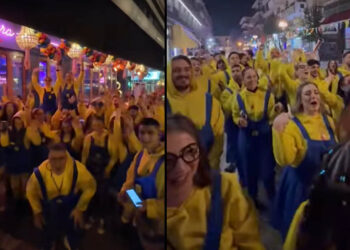 Baccarominions ξεσήκωσαν την Πτολεμαΐδα με αποκριάτικο ρυθμό (Βίντεο)