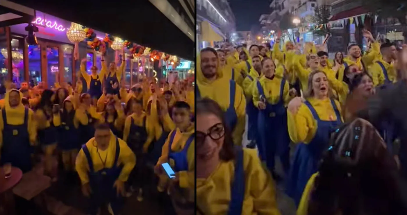 Baccarominions ξεσήκωσαν την Πτολεμαΐδα με αποκριάτικο ρυθμό (Βίντεο)