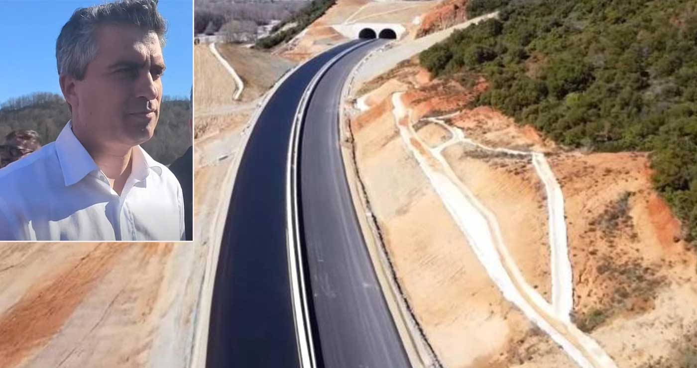 Υπ. Υποδομών Χρήστος Δήμας από Ε65: “Τον Ιούνιο στην κυκλοφορία και το Βόρειο Τμήμα που θα ενώνει Καλαμπάκα – Γρεβενά”