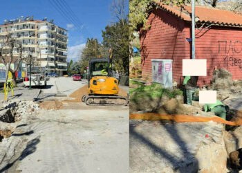 Πτολεμαΐδα: Πλησιάζει η ολοκλήρωση των νέων Σταθμών Ηλεκτρικών Ποδηλάτων – Εργασίες απο τον ΔΕΔΔΗΕ στο  σταθμό του μεγάλου Πάρκου επι της Οδού Νοσοκομείου. (ρεπορτάζ της Κούλας Πουλασιχίδου)