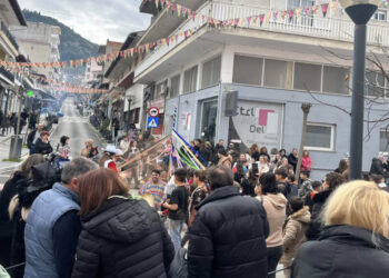 Ξεκίνησε το Αποκριάτικο γλέντι στα Σέρβια (Βίντεο + Φωτο)