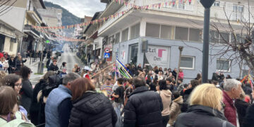 Ξεκίνησε το Αποκριάτικο γλέντι στα Σέρβια (Βίντεο + Φωτο)