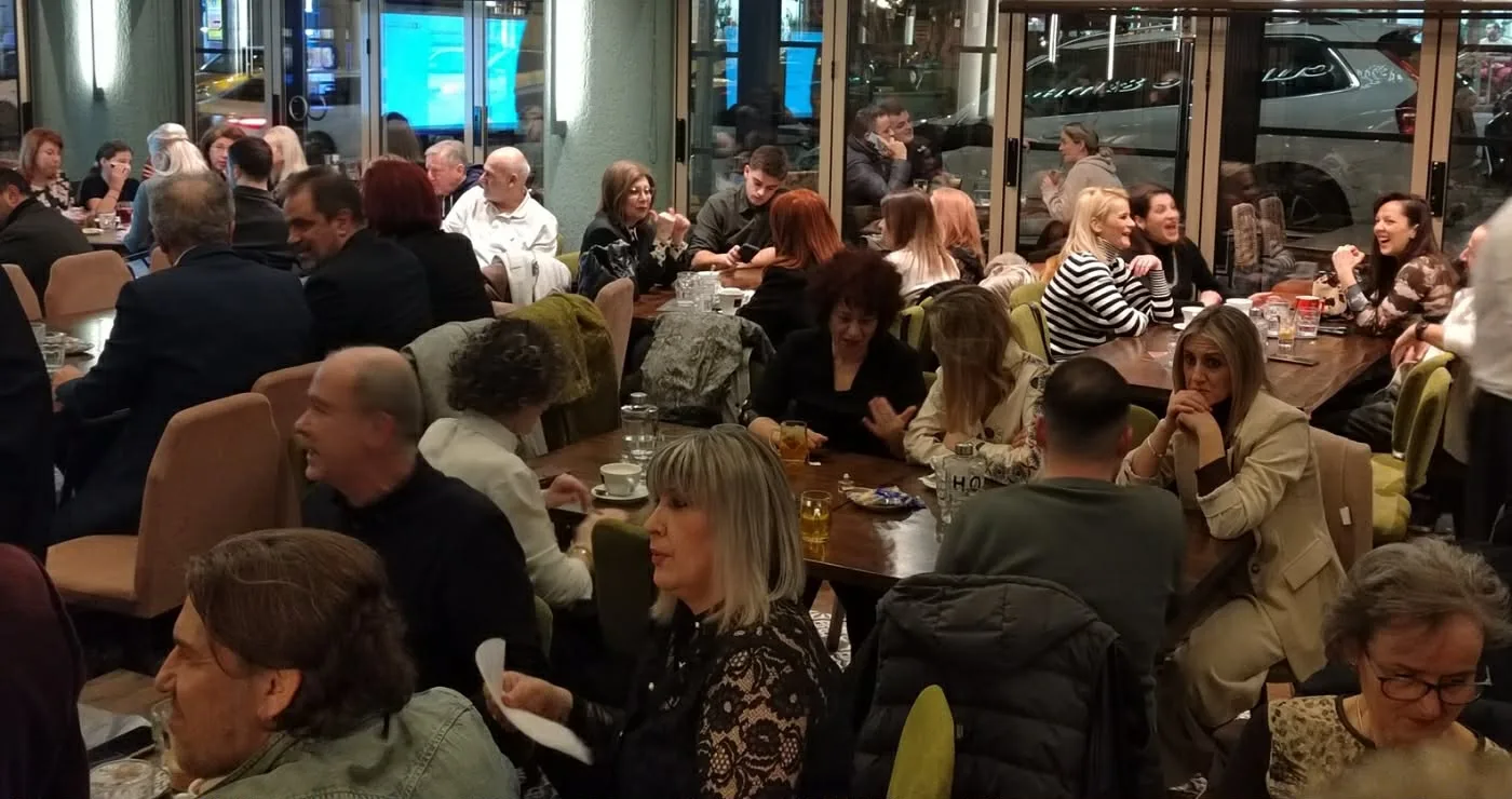 Αγωνία για το μέλλον της αγοράς στην κοπή πίτας του Εμπορικού Συλλόγου Κοζάνης