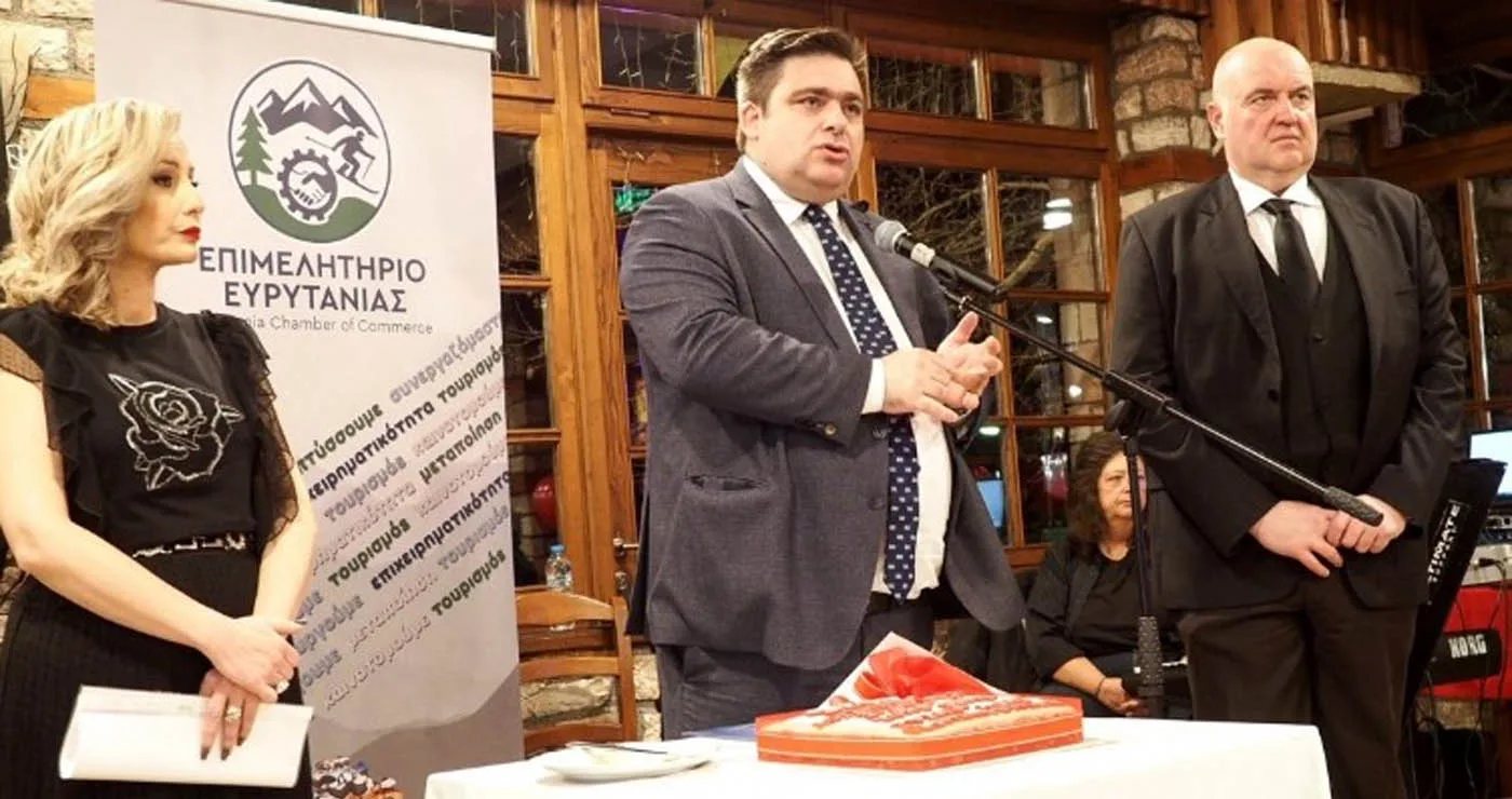 Ιστορική επίσκεψη του Προέδρου της Κ.Ε.Ε.Ε. στο Επιμελητήριο Ευρυτανίας: «Στηρίζουμε έμπρακτα τα μικρά Επιμελητήρια»