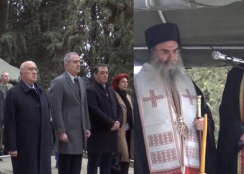 Επιμνημόσυνη δέηση στο Στρατιωτικό Νεκροταφείο Κοζάνης για τους πεσόντες (Βίντεο Top Channel)