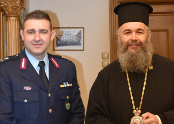 Συνάντηση Ταξίαρχου Ν. Έξαρχου με τον Μητροπολίτη Ειρηναίο – Μήνυμα συνεργασίας