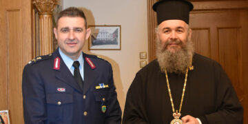 Συνάντηση Ταξίαρχου Ν. Έξαρχου με τον Μητροπολίτη Ειρηναίο – Μήνυμα συνεργασίας