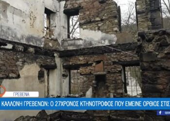 Καλλονή Γρεβενών: Μια φωτιά που κατέστρεψε το σπίτι του Ηλία, αλλά όχι τα όνειρα του