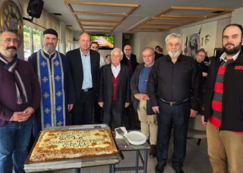 Την Βασιλόπιτα του έκοψε ο Σύλλογος Ιεροψαλτών Εορδαίας (ρεπορτάζ της Κούλας Πουλασιχίδου)