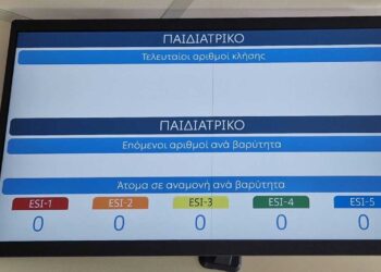 Ηλεκτρονικό σύστημα προτεραιότητας ασθενών εγκαταστάθηκε στα ΤΕΠ του Μποδοσάκειου (φωτογραφίες)