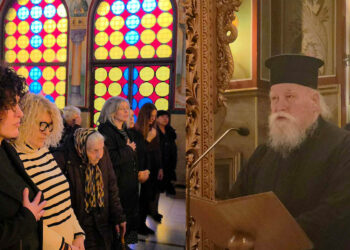 Μεστό πνευματικών μηνυμάτων το κήρυγμα για τη «Χρυσοστομική Μετάνοια» από τον Αρχιμανδρίτη Δανιήλ Αεράκη στον Ιερό Ναό Αγίου Στεφάνου Πτολεμαΐδας (ρεπορτάζ της Κούλας Πουλασιχίδου)