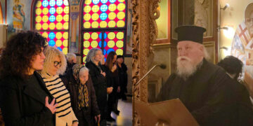 Μεστό πνευματικών μηνυμάτων το κήρυγμα για τη «Χρυσοστομική Μετάνοια» από τον Αρχιμανδρίτη Δανιήλ Αεράκη στον Ιερό Ναό Αγίου Στεφάνου Πτολεμαΐδας (ρεπορτάζ της Κούλας Πουλασιχίδου)