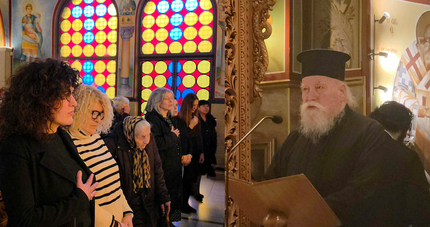 Μεστό πνευματικών μηνυμάτων το κήρυγμα για τη «Χρυσοστομική Μετάνοια» από τον Αρχιμανδρίτη Δανιήλ Αεράκη στον Ιερό Ναό Αγίου Στεφάνου  Πτολεμαΐδας  (ρεπορτάζ της Κούλας Πουλασιχίδου)