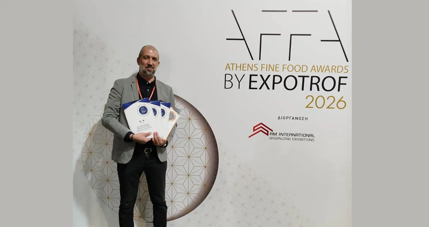 Διάκριση για τα προϊόντα της ΙΝΤΕΡΣΑΛΟΝΙΚΑ Εμποροτεχνικής Α.Ε. στα AFFA Awards by EXPOTROF 2026