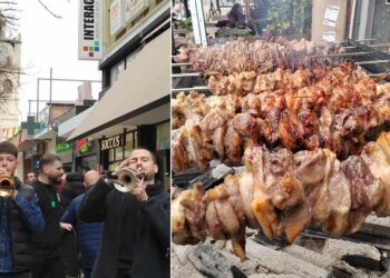 Με χάλκινα και ψησταριές «πήρε φωτιά» η Κοζάνη την Τσικνοπέμπτη – Πολλές φωτογραφίες & video